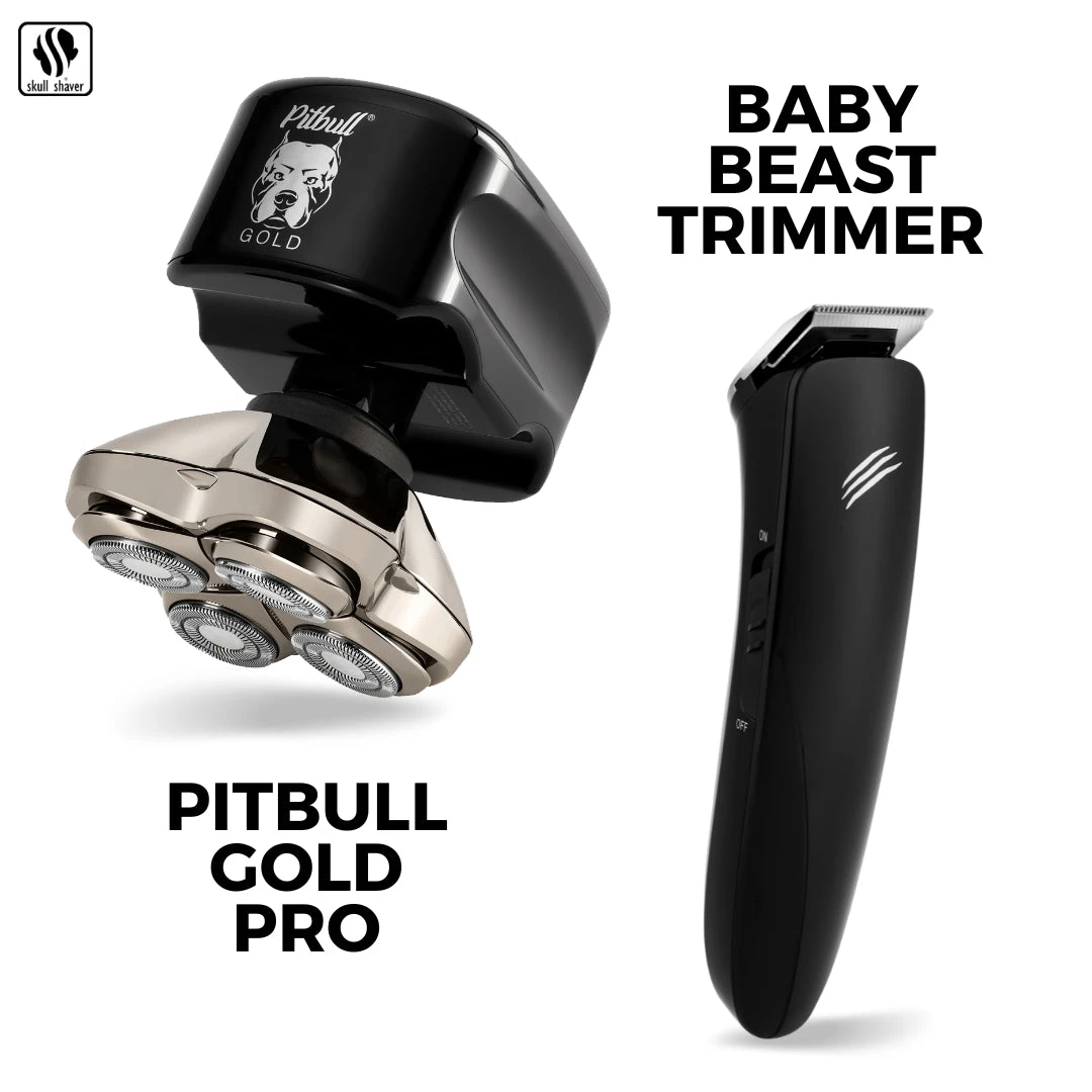 Pitbull Gold PRO Head And Face Shaver (USB Charging Cable) 10 Pitbull Gold PRO Head And Face Shaver (USB Charging Cable) - Image 10