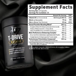 Magnum Male Collection -Peak Wellness Shop T DriveMangumAggressiveSFPLabel