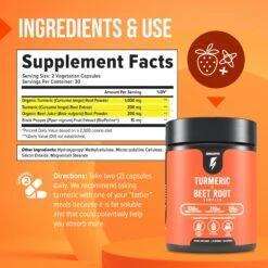 Turmeric + Beet Root -Peak Wellness Shop TurmericSFP 01