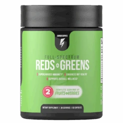Supercharged Immunity Stack -Peak Wellness Shop reds greens 1