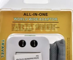 World Wide Travel Plug Adapter -Peak Wellness Shop worldwide adapter14